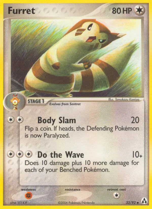 Furret, Legend Maker No. 33