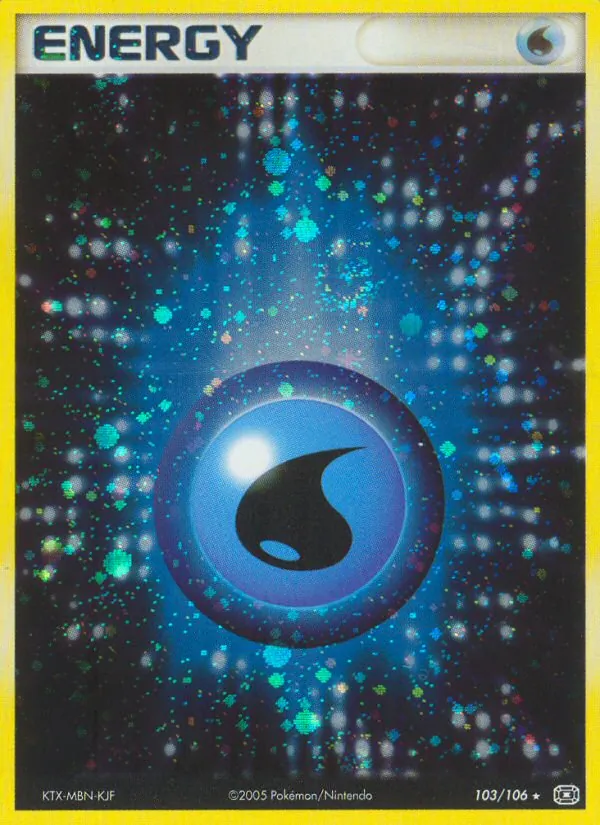 Water Energy, Emerald Nº 103