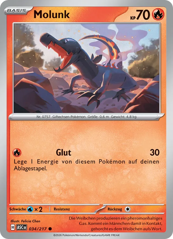 Molunk, Erhabene Helden No. 034