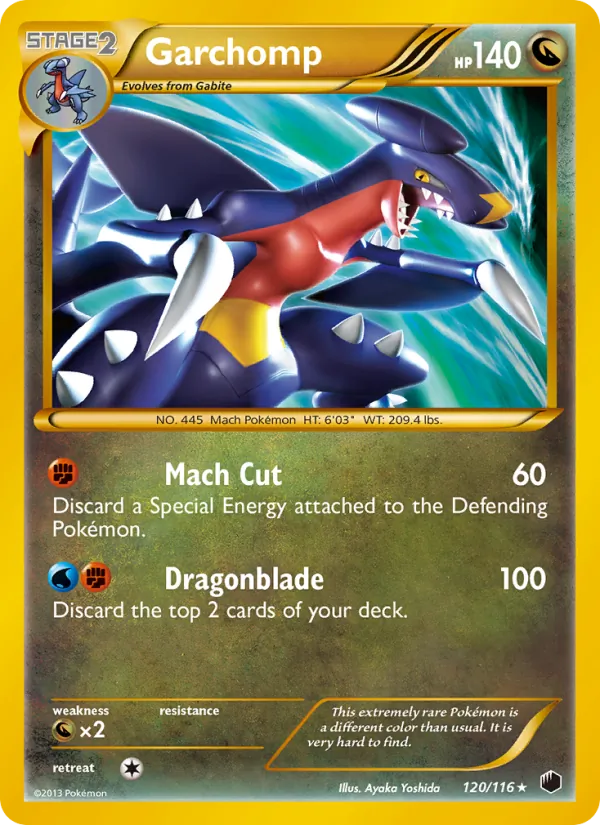 Garchomp, Plasma Freeze Nº 120