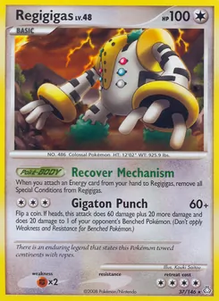 Regigigas, Legends Awakened No. 37 Normal
