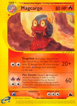 Magcargo, Skyridge Nº 17 Normal