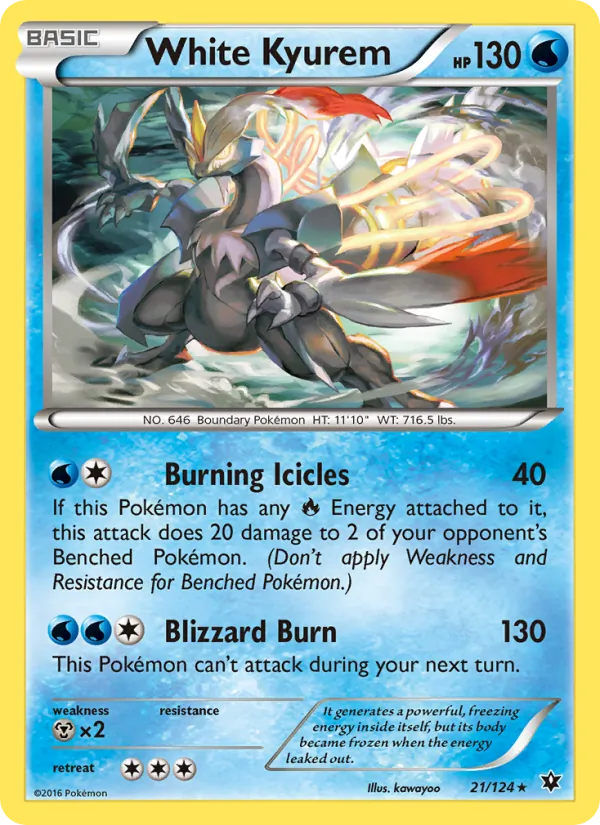 White Kyurem, Fates Collide No. 21