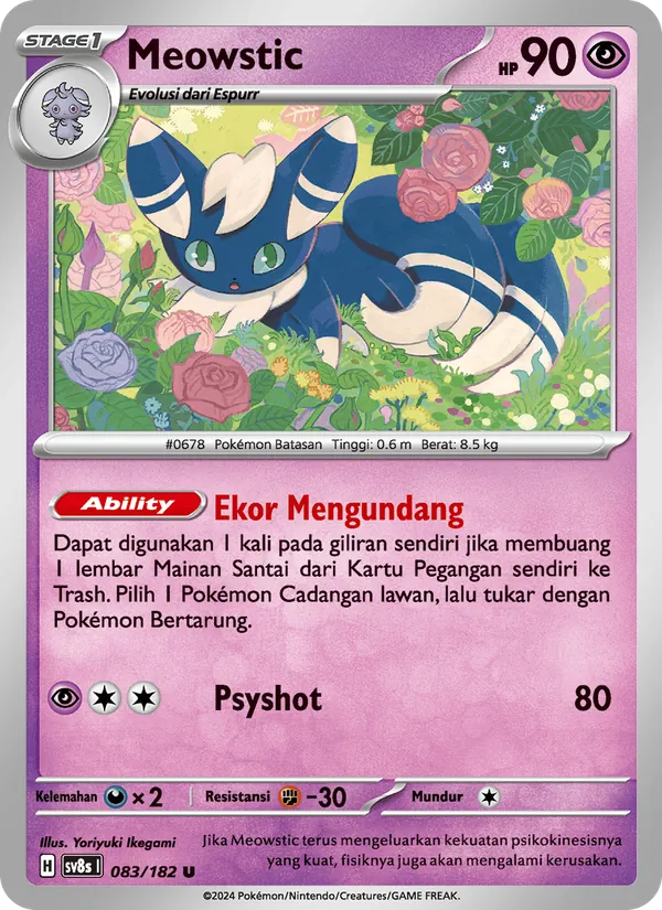 Meowstic, Kilat Rasi Nº 083