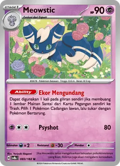 Meowstic, Kilat Rasi No. 083 Normal