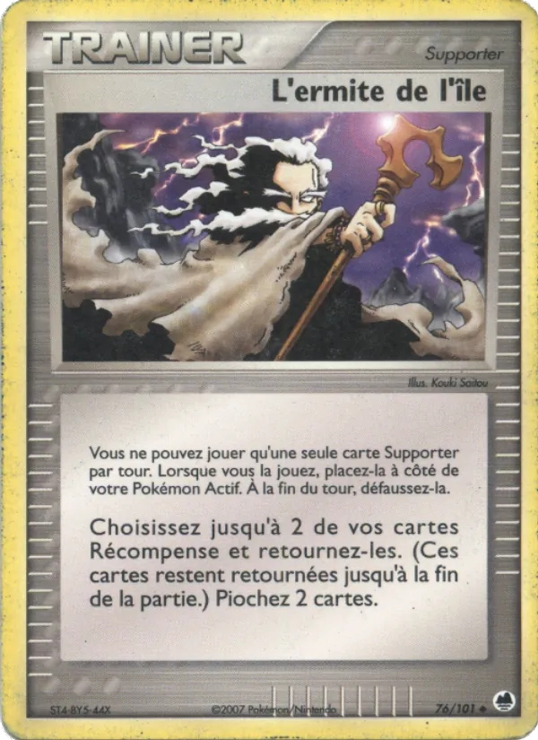 L'ermite de l'île, EX Île des Dragons Nº 76