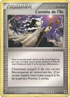 L'ermite de l'île, EX Île des Dragons Nº 76 Normal