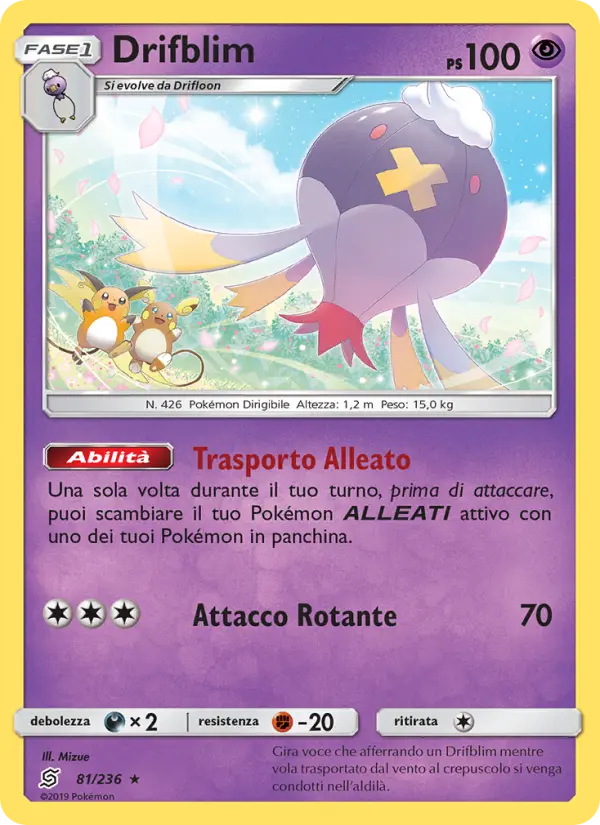 Drifblim, Sintonia Mentale Nº 81