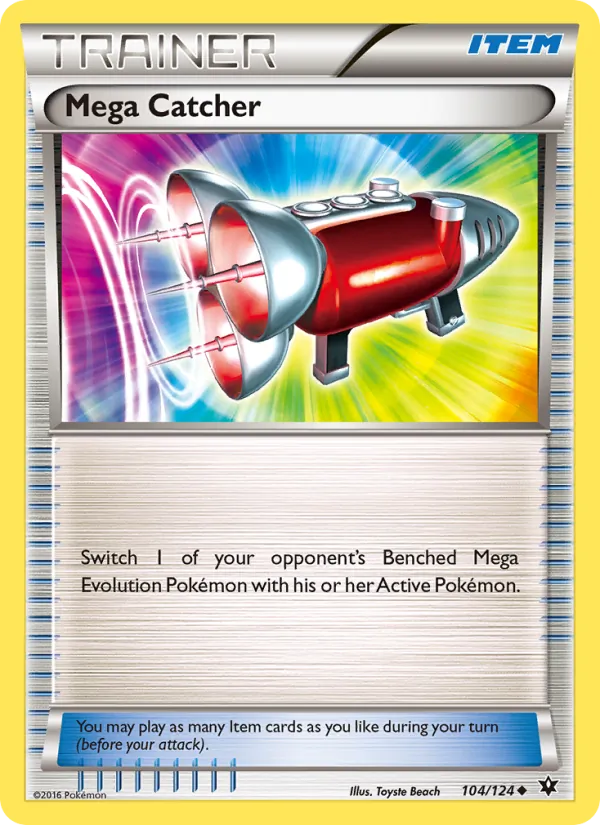 Mega Catcher, Fates Collide No. 104