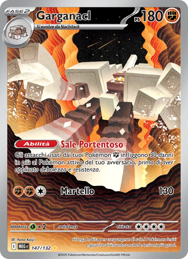 Garganacl, Megaevoluzione No. 147