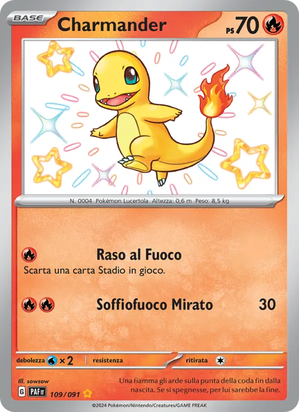 Charmander, Destino di Paldea No. 109