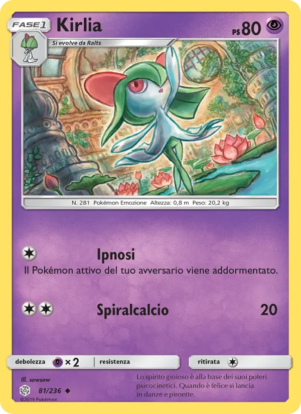 Kirlia, Eclissi Cosmica No. 81