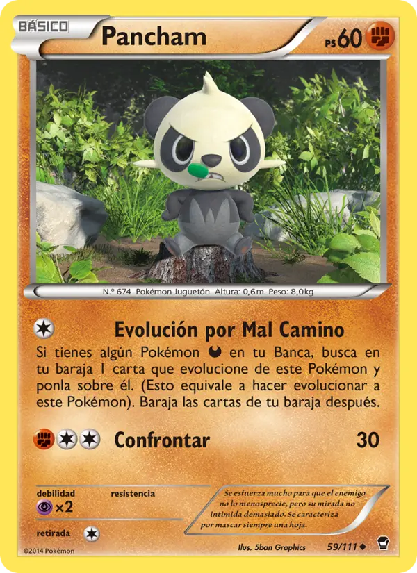 Pancham, Puños Furiosos No. 59