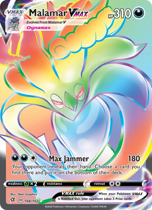 Malamar VMAX, Rebel Clash No. 198