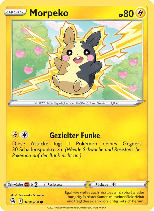 Morpeko, Fusions Angriff No. 109
