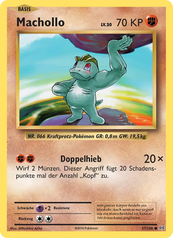 Machollo, Evolution No. 57