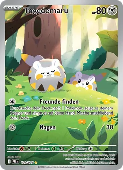 Togedemaru, Fatale Flammen No. 104 Holo