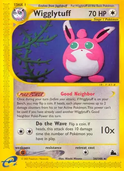 Wigglytuff, Skyridge Nº 34 Normal
