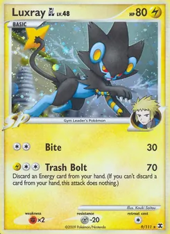 Luxray GL, Rising Rivals No. 9 Holo