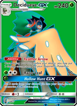 Decidueye GX, SM Black Star Promos No. SM37 Normal