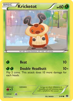 Kricketot, Next Destinies No. 3