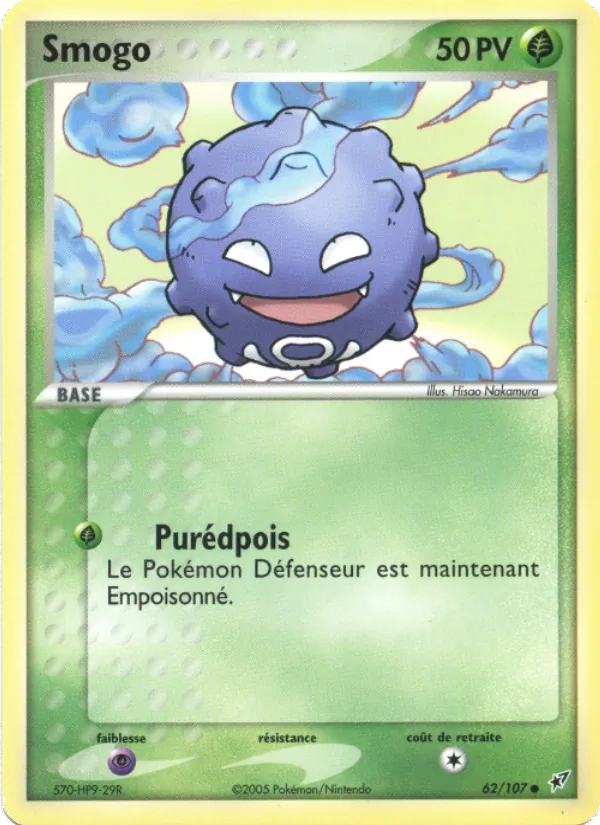 Smogo, EX Deoxys Nº 62