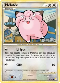Mélofée, HeartGold SoulSilver Nº 60 Normal