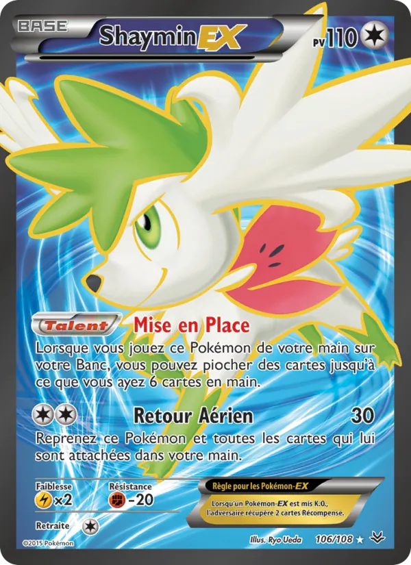 Shaymin EX, Ciel Rugissant No. 106