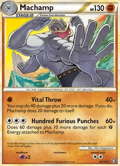 Machamp, Triumphant No. 26 Normal