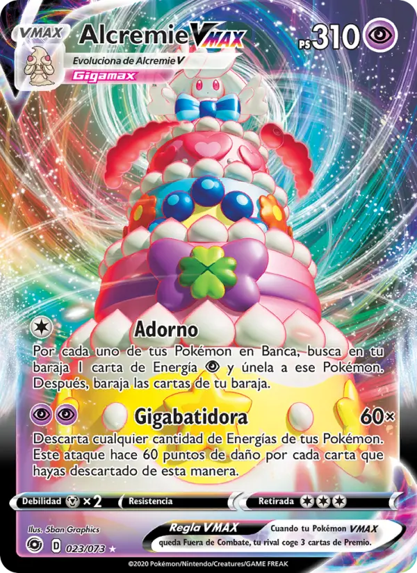 Alcremie VMAX, Camino de Campeones No. 23