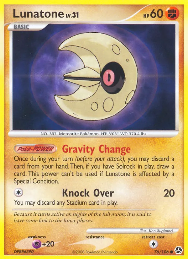 Lunatone, Great Encounters No. 76