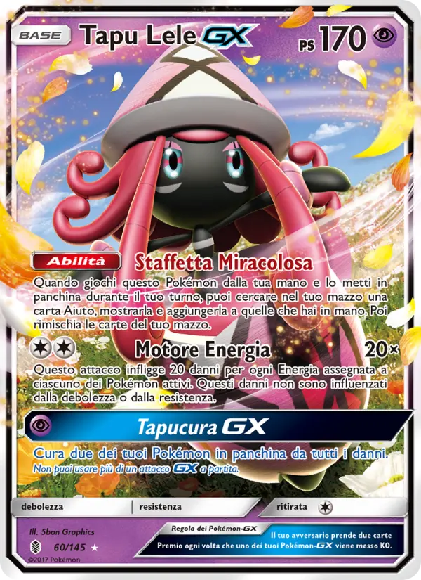 Tapu Lele GX, Guardiani Nascenti No. 60