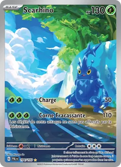 Scarhino, Évolutions à Paldea No. 194 Holo
