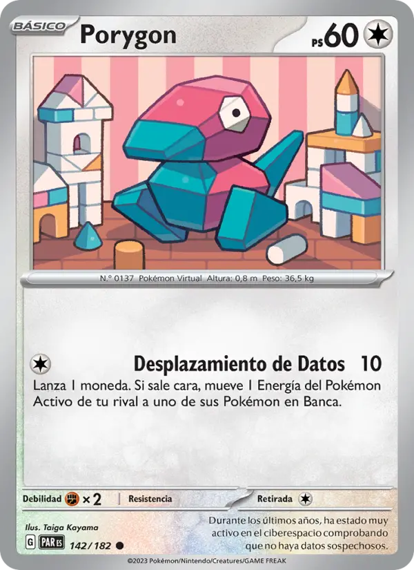 Porygon, Brecha Paradójica Nº 142