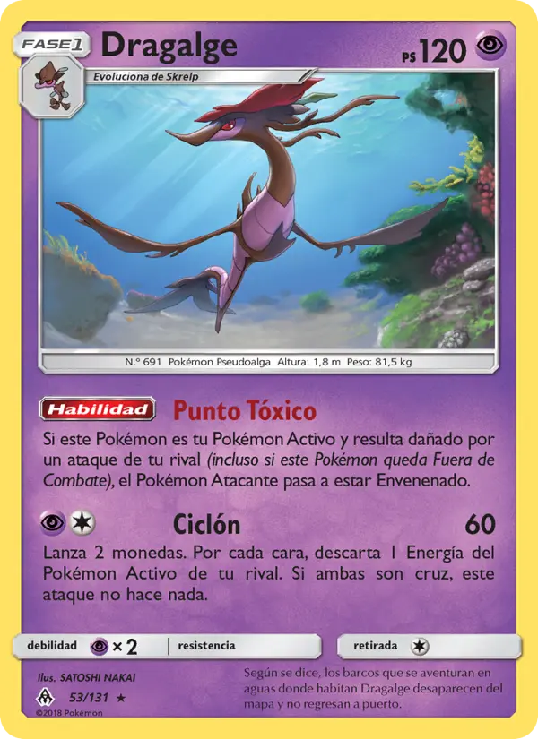 Dragalge, Luz Prohibida Nº 53