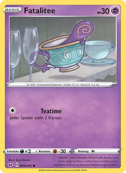 Fatalitee, Schwert & Schild No. 89 Normal