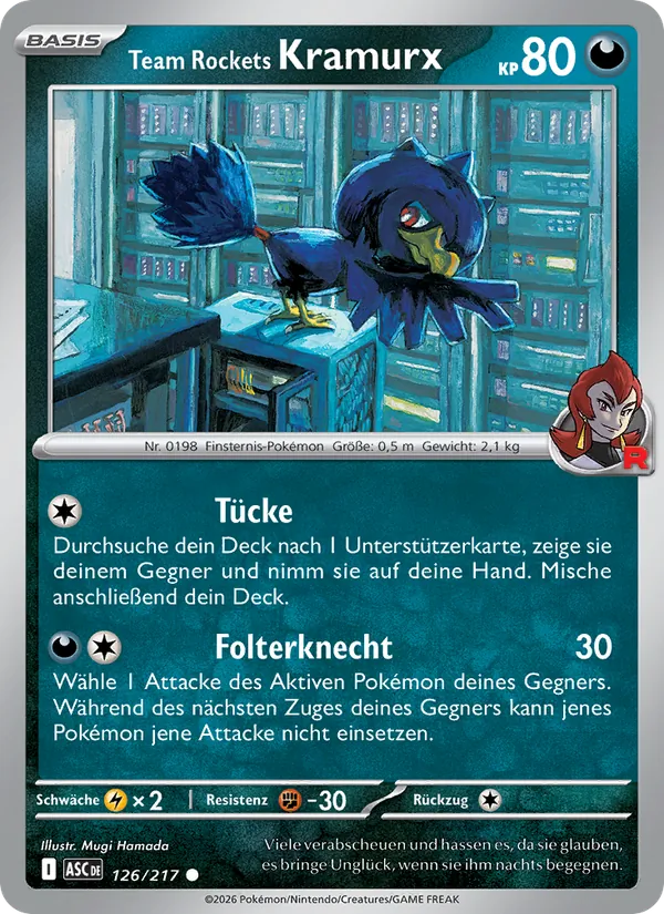 Team Rockets Kramurx, Erhabene Helden No. 126