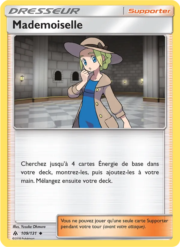 Mademoiselle, Lumière Interdite Nº 109