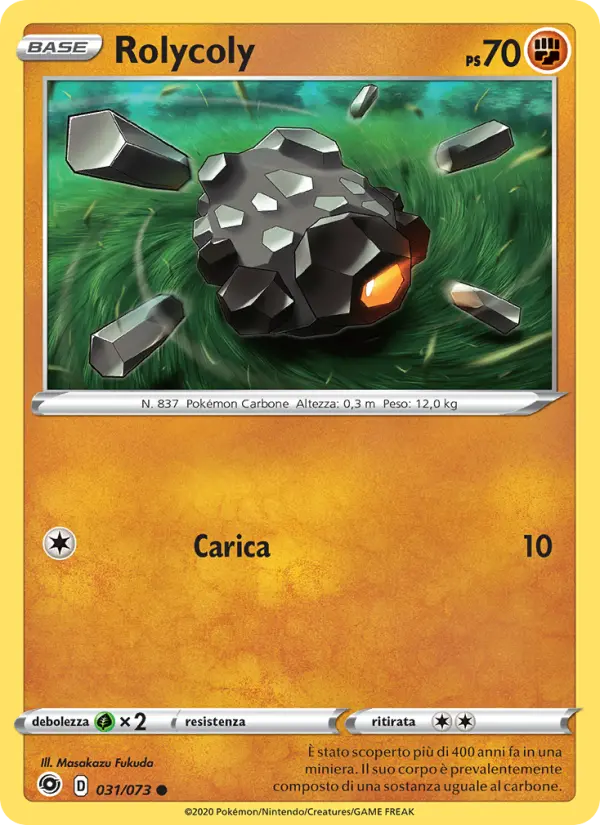 Rolycoly, Futuri Campioni Nº 31