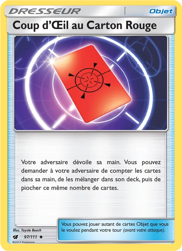 Coup d’Œil au Carton Rouge, Invasion Carmin No. 97