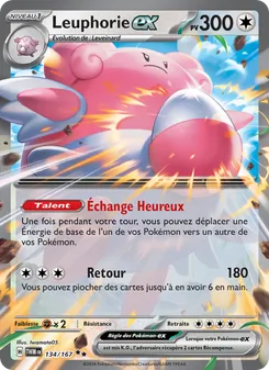 Leuphorie-ex, Mascarade Crépusculaire Nº 134 Holo
