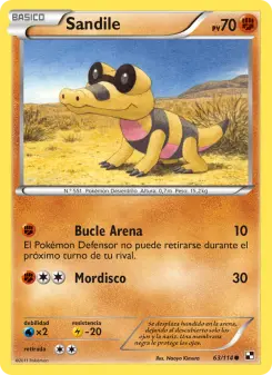Sandile, Negro y Blanco Nº 63 Normal