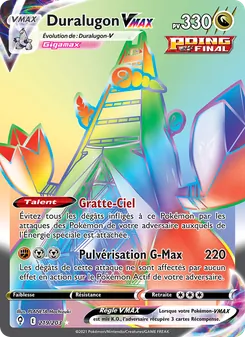 Duralugon VMAX, Évolution Céleste Nº 219 Holo
