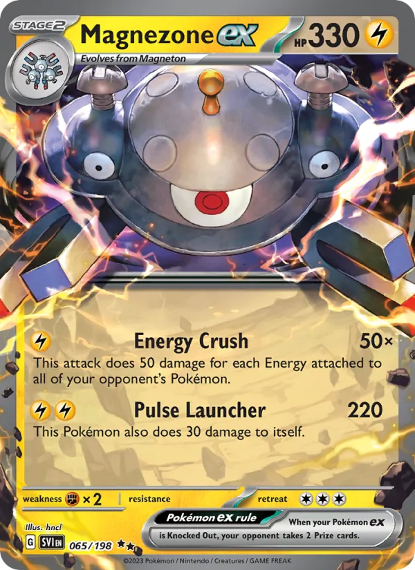 Magnezone ex, Scarlet & Violet No. 065