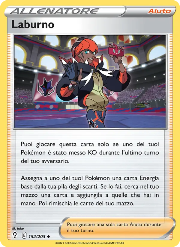 Laburno, Evoluzioni Eteree Nº 152