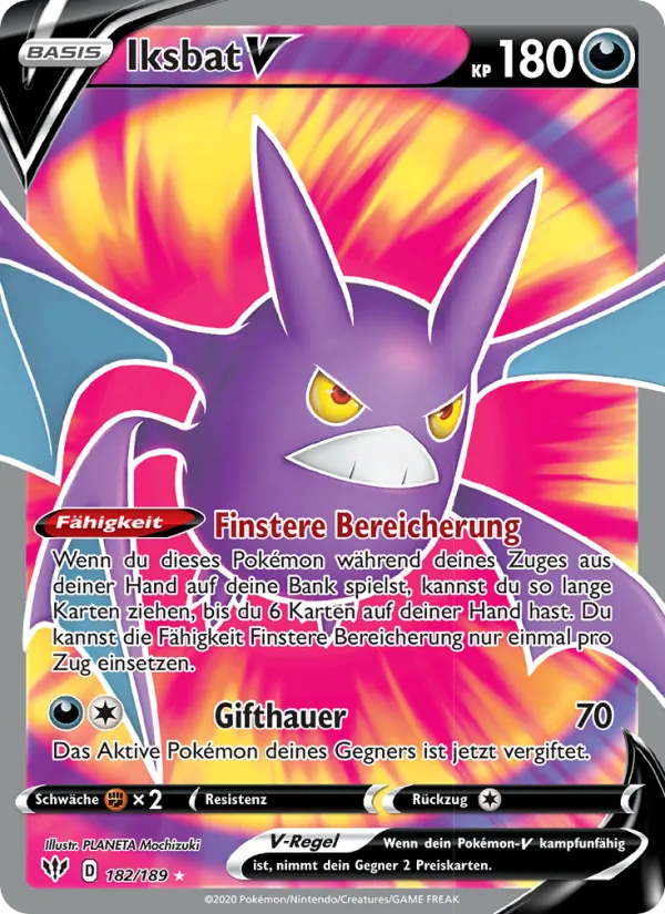 Iksbat V, Flammende Finsternis No. 182