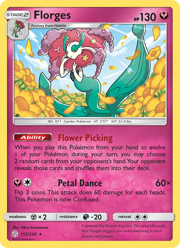 Florges, Cosmic Eclipse No. 152
