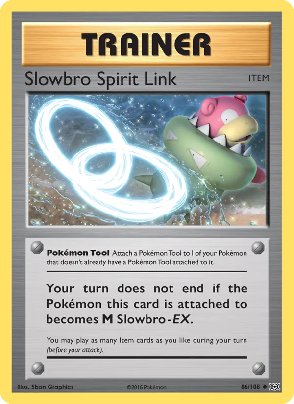 Slowbro Spirit Link, Evolutions Nº 86