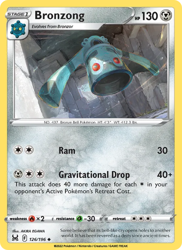 Bronzong, Lost Origin No. 126