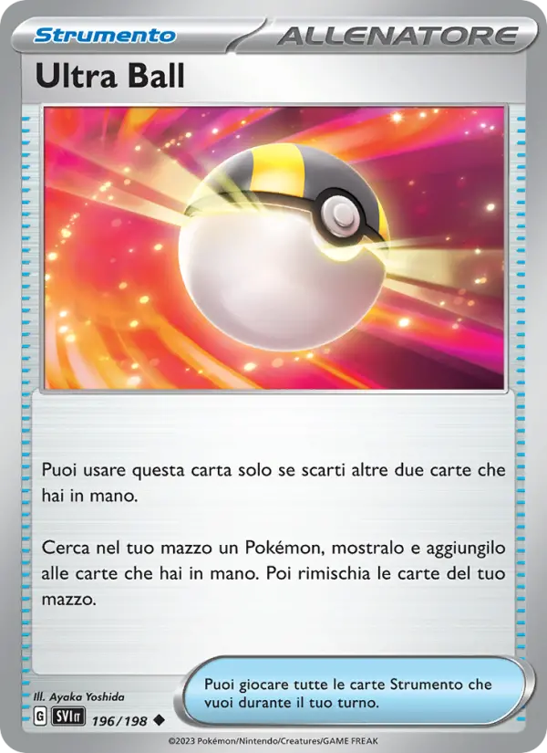 Ultra Ball, Scarlatto e Violetto Nº 196